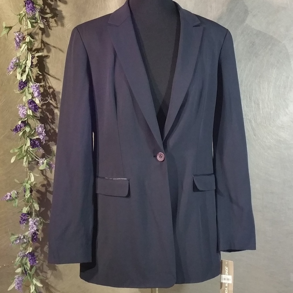 Jones of New York Navy Blue Blazer